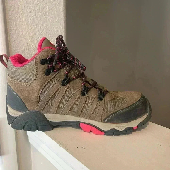 Bearpaw Women's Ridgewood Mid Suede Hiking Boots LV5 Cocoa Size US: 8 - Picture 5 of 9